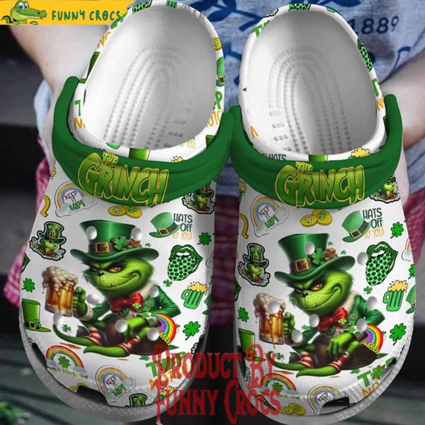 The Grinch Happy St.Patrick’s Day Crocs Shoes