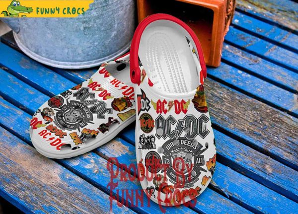 ACDC Dirty Deeds Done Dirt Cheap Crocs