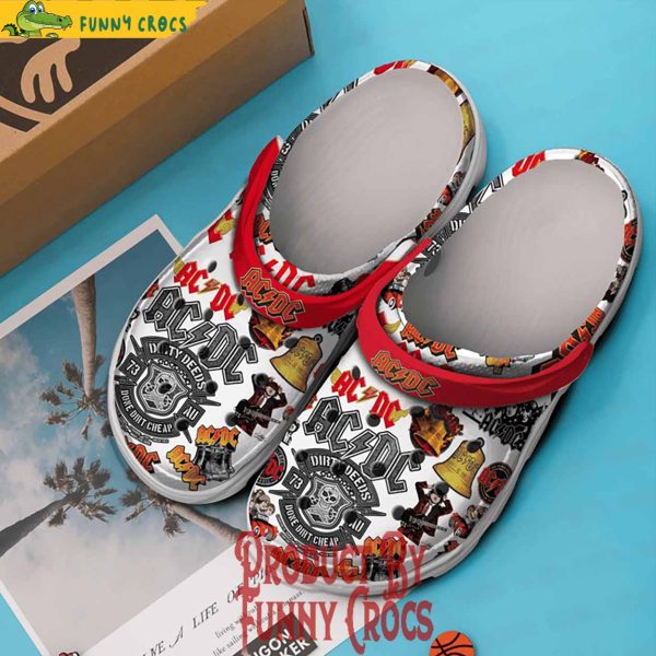 ACDC Dirty Deeds Done Dirt Cheap Crocs
