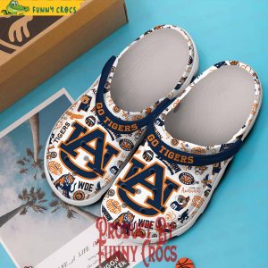 Auburn Tigers Go Tigers Crocs Shoes 3