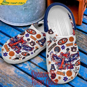 Auburn Tigers War Damn Eagle Crocs Style 3