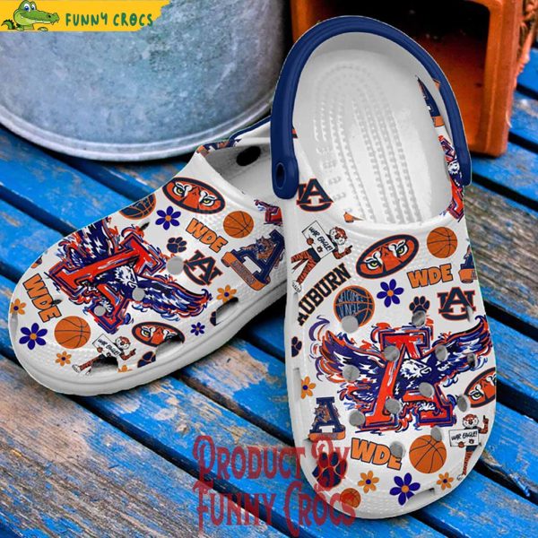 Auburn Tigers War Damn Eagle Crocs Style