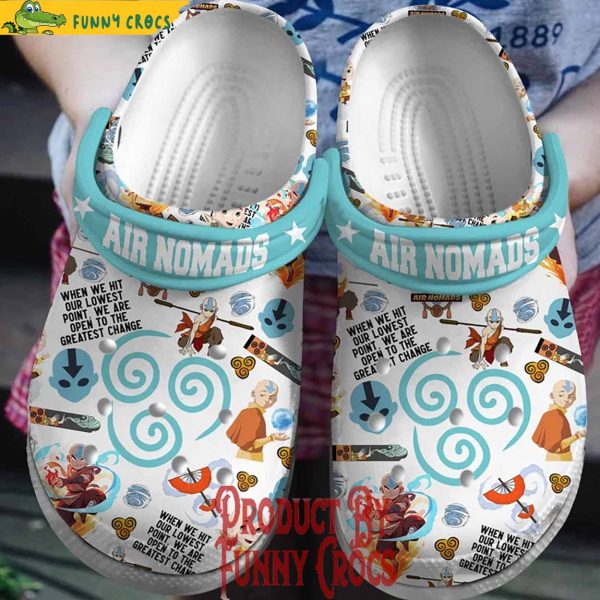 Avatar The Last Airbender Air Nomads Crocs Shoes