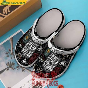 Avenged Sevenfold Orange County Crocs Shoes