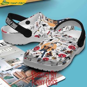 Bruce Springsteen Tour 2024 Crocs Shoes