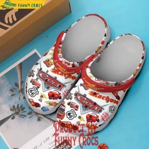 Car Lightning Mcqueen Crocs For Adults