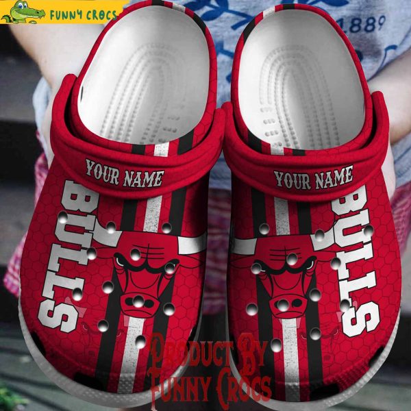 Chicago Bulls NBA Personalized Crocs