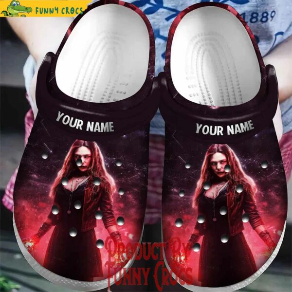 Custom Wanda Maximoff One Strongets Crocs Shoes