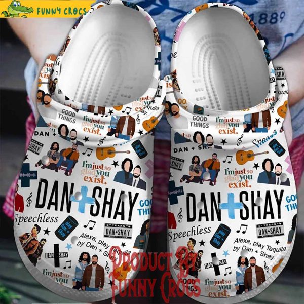 Dan + Shay Band Crocs Shoes
