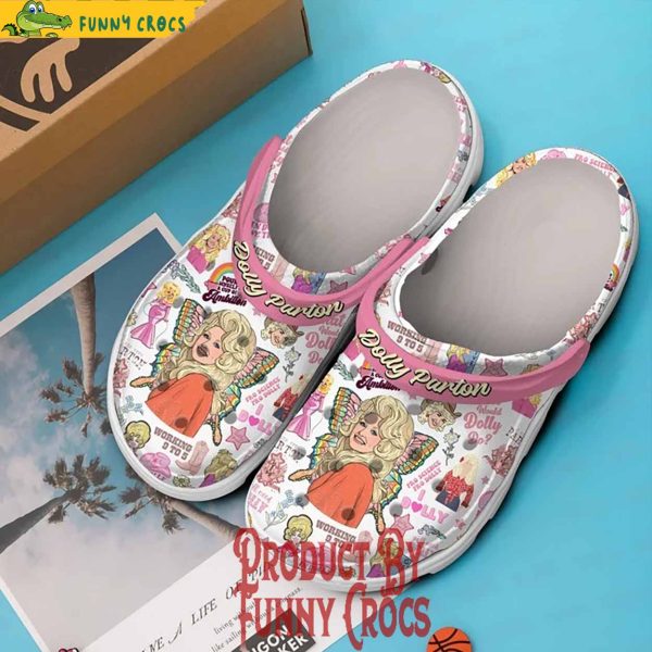 Dolly Parton Pour Myself A Cup Of Ambition Crocs Shoes