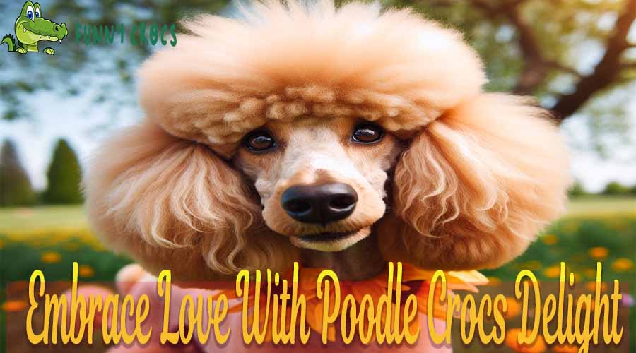 Embrace Love With Poodle Crocs Delight