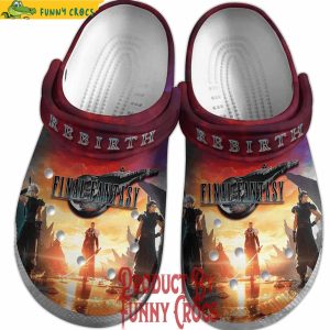 Final Fantasy 7 Rebirth Crocs Shoes