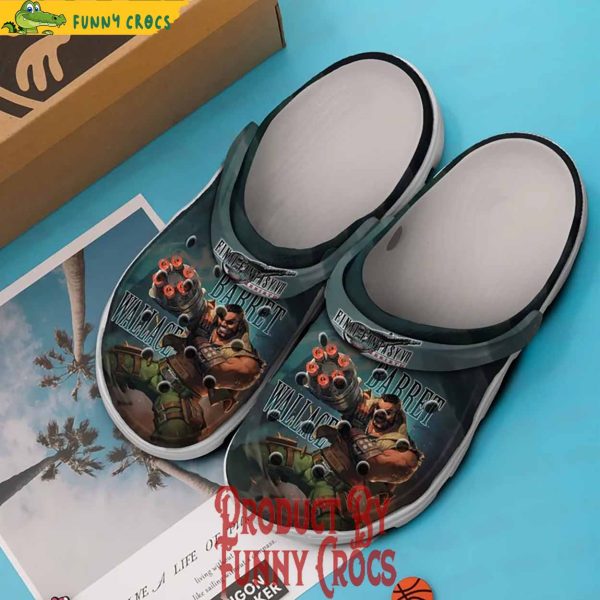 Final Fantasy VII Barret Wallace Crocs Shoes