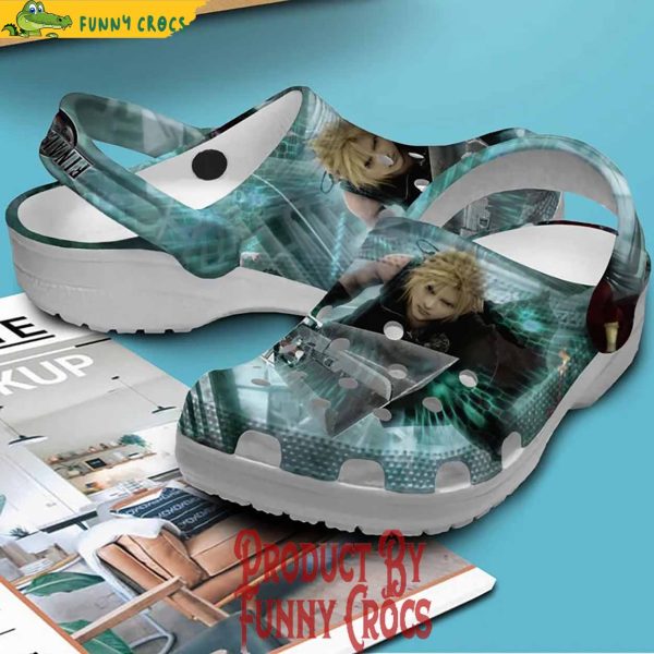 Final Fantasy VII Cloud Strife Crocs Shoes