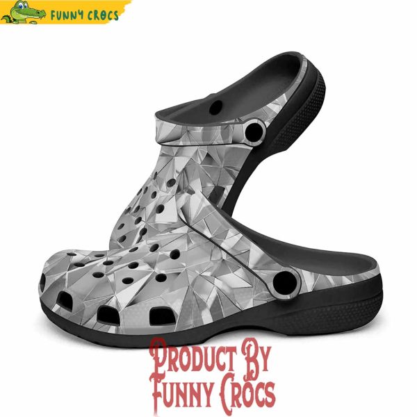 Geometric Polygonal Shapes Crocs Shoes