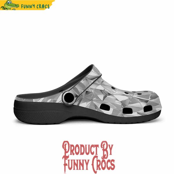 Geometric Polygonal Shapes Crocs Shoes