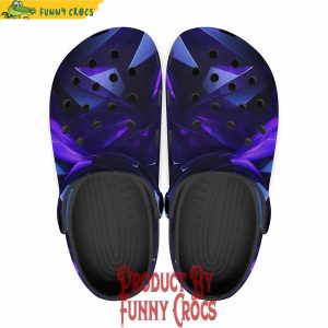 Geometric Polygons Blue Crocs Style 1