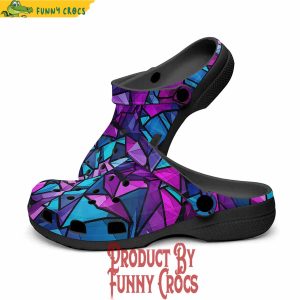 Geometric Polygons Colorful Crocs Style 2