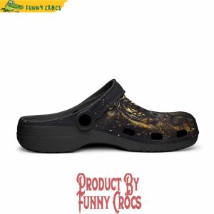 Gold Tiger Brushwork Crocs Style 3