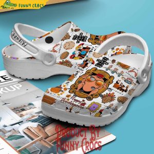 Happy Thanksgiving Friends Tv Show Crocs Shoes 3