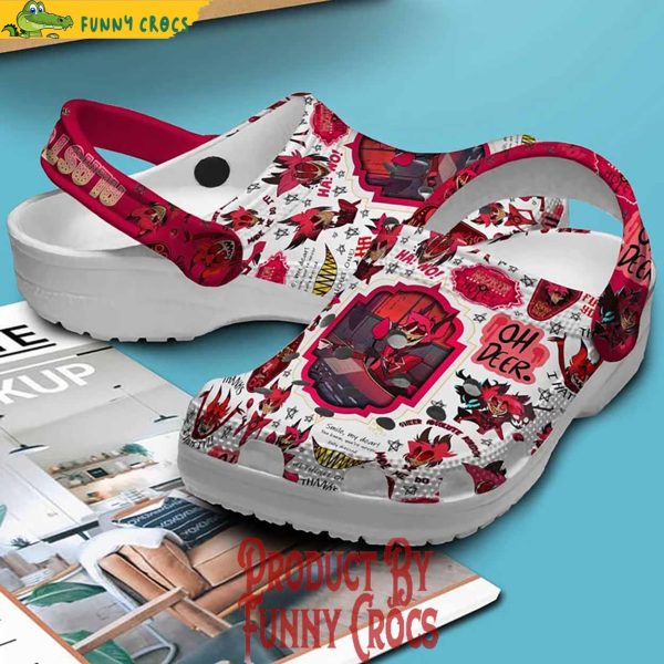 Hazbin Hotel Alastor Crocs Shoes