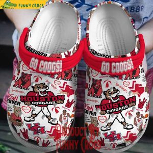 Houston Cougars NCAA Crocs For Fans 1