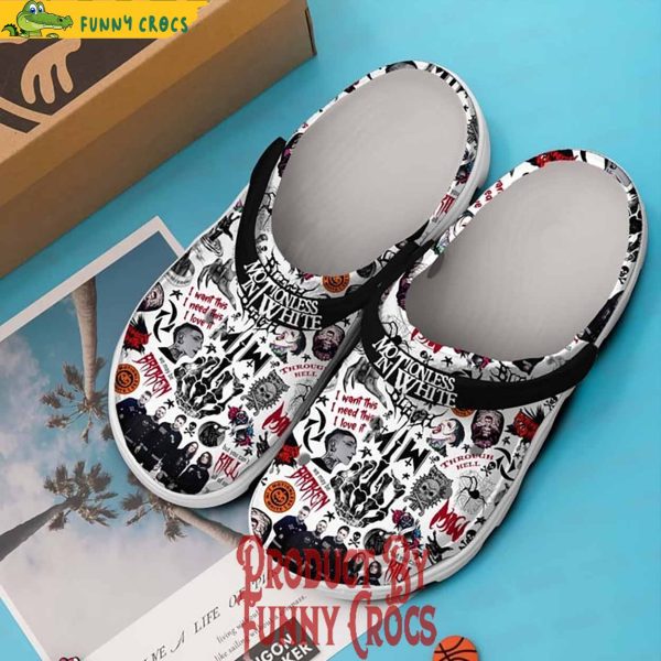 Motionless In White Another Life Crocs Shoes