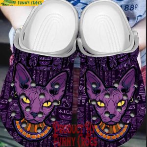 Personalized Cat Sphynx Crocs Shoes