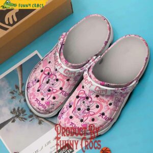 Personalized Lilo And Stitch Angel Pink Crocs For Women