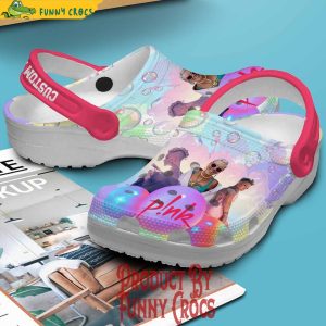 Personalized P!nk Crocs Clogs