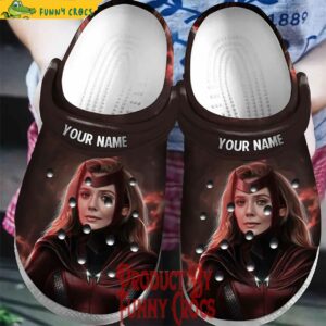 Personalized Wanda Maximoff Crocs Style