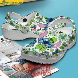 Pinches Get Stitches St.Patrick’s Day Crocs Shoes