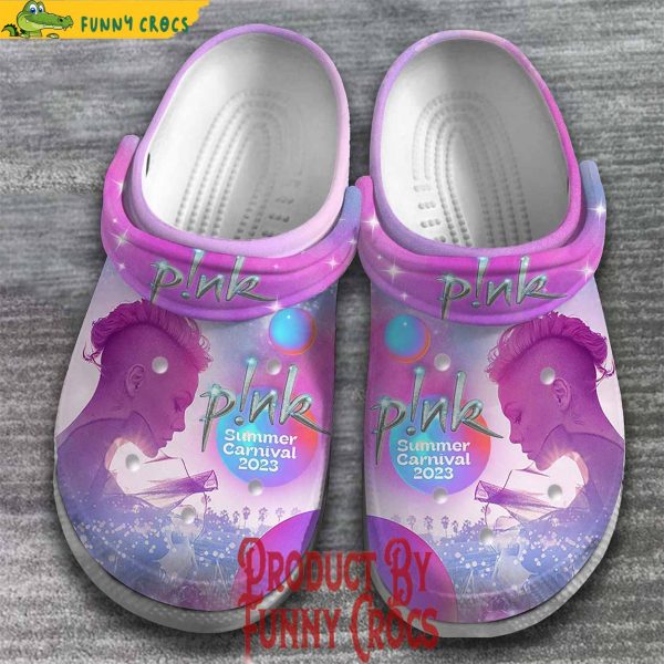 P!nk Summer Carnival 2023 Crocs Shoes