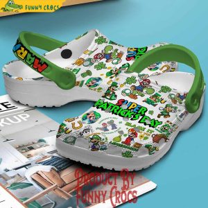 Super Mario StPatricks Day Crocs 2