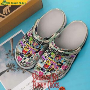 Backstreet Boys Pattern Crocs Shoes