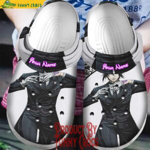 Custom Black Butler Sebastian Michaelis Crocs Shoes