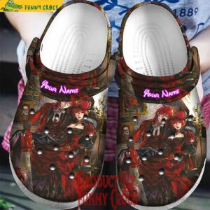 Custom Grell Sutcliff Black Butler Crocs Slippers