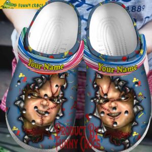 Custom Horror Movie Chucky Halloween Crocs 1