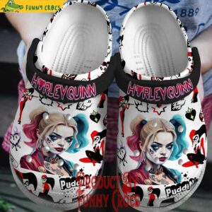 Dc Studios Harley Quinn Pudding Crocs Shoes