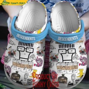 Descendents World Tour 2024 Crocs Shoes