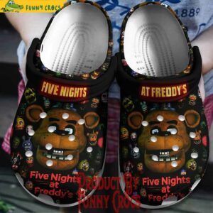 Five Nights At Freddy’s Pattern Crocs Style