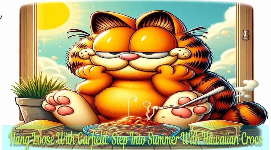 Hang Loose With Garfield Step Into Summer With Hawaiian Crocs