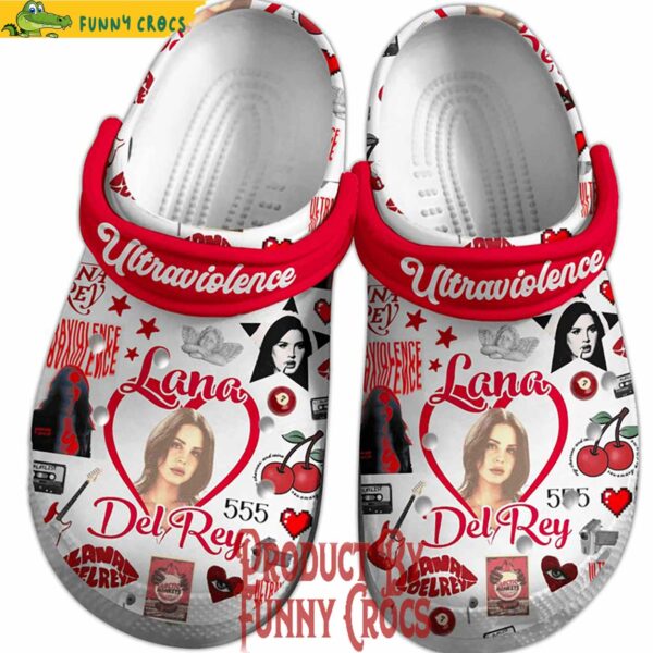 Lana Del Rey Album Ultraviolence Crocs Shoes