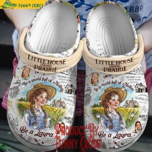 Movie Little House On The Prairie Crocs Shoes 1