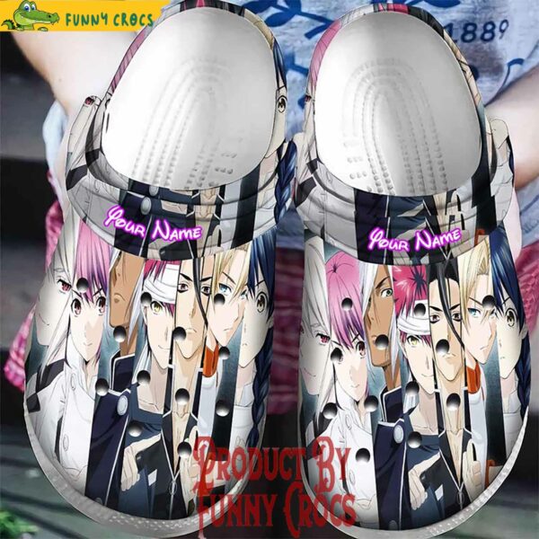 Personalized Food Wars Shokugeki No Soma Characters Crocs Style