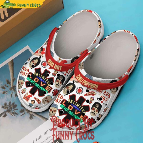 Red Hot Chili Peppers Unlimited Love Crocs Shoes