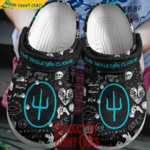 Twenty One Pilots Skeleton Clique Crocs Style