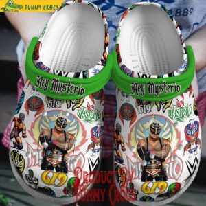 WWE Rey Mysterio Crocs Shoes