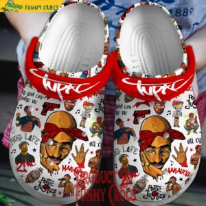 2pac Tupac Shakur Crocs Style 1