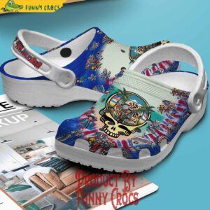 4th Of July Grateful Dead Crocs Slippers Gift 2